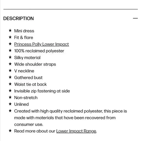 Princess Polly Black Mini Dress - Picture 13 of 13